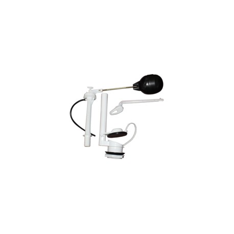 JUEGO DE HERRAJES PVC WC FLEXIMATIC