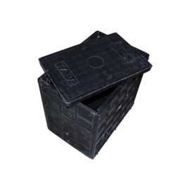 CAJA REGISTRO PLUVIAL Y/O ELECT 44CM X 64CMX60CM