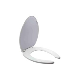 ASIENTO ALARGADO CON TAPA BLANCO AT-2