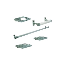 JUEGO DE ACCESORIOS 5 PZAS DOBLE JABONERA CR DICA